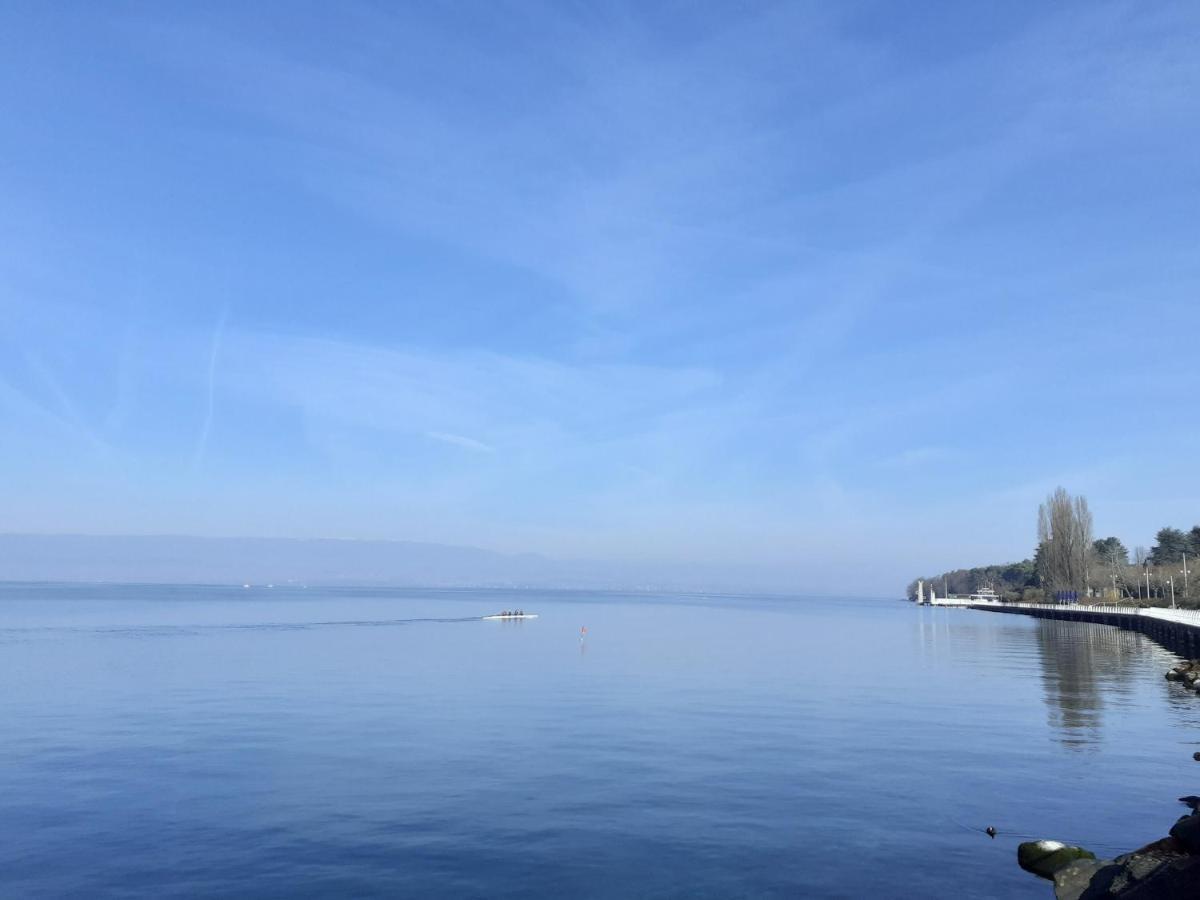 Charmant Appartement A 150 M Des Thermes Et Du Centre Ville Thonon-les-Bains Exterior foto